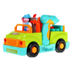 Multifunkčné vozidlo DIY zeleno-modrá